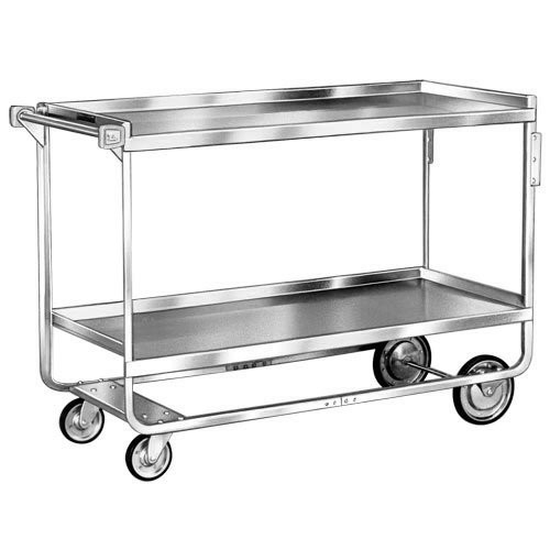 picture of lakeside 758 utility cart with 2 shelves
