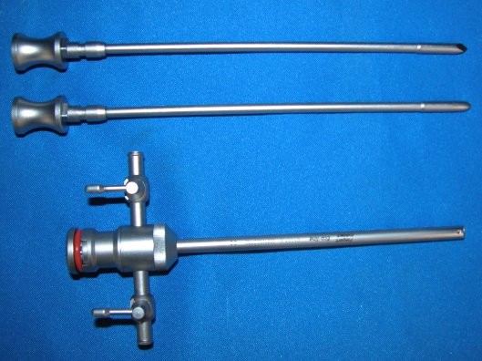 picture of stryker type dual rotating cannula