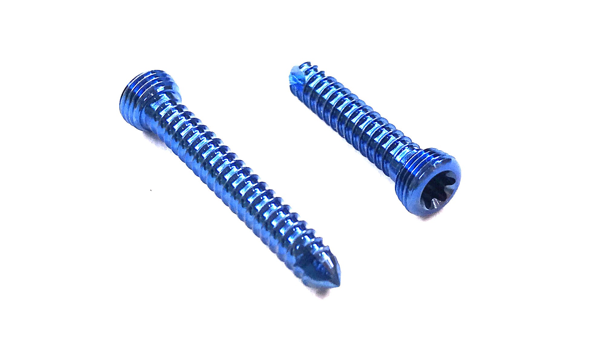 Titanium Screw M7 X 23.5 Splined Grade 5 Blue, 3,99 €