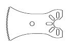 KM3-102 Oscillating-sagittal Saw Blade -thin-