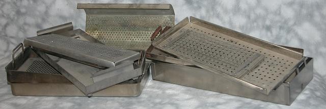 S-s Trays And Cases, Assorted Sizes And Types