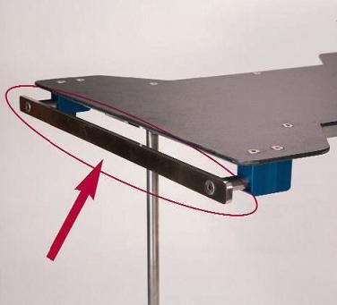 picture of add-a-rail for rectangle table