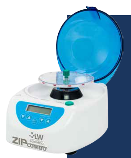photo of lw scientific zipcombo microhematocrit centrifuge