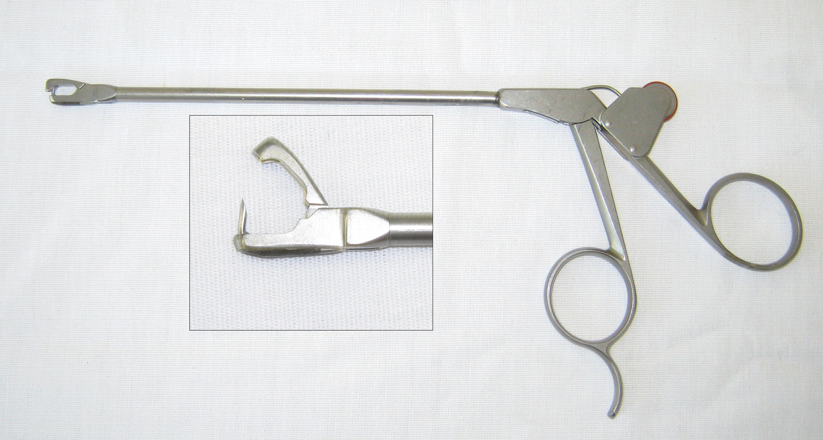 picture of Linvatec Shutt 18.1007 4mm Suture Punch, Straight