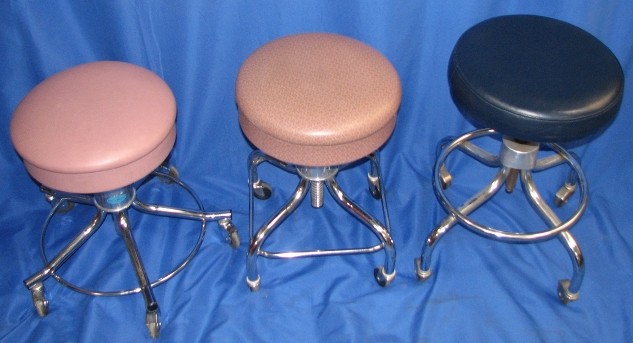 Used Physicians Stool Assorted colors screw type