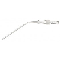 Frazier Ferguson Suction Tube (New), 6 Fr (2mm), With Finger Cut-Off, Angled, 7.5in (19.1cm) Overall Length