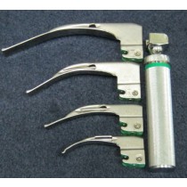 picture of fiber optic laryngoscope set: