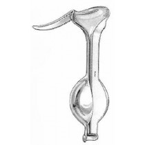 STEINER-AUVARD WEIGHTED VAGINAL SPECULUM
5 1/2" X 1 1/4" , 2.5 Lbs 
BLADE SLIGHTLY CURVED AT 90 DEG ANGLE