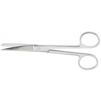 picture of operating scissors 5.5in curved with sharp/blunt points