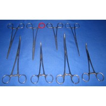 Rochester Pean Forceps, Curved and Straight
