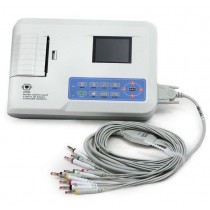 WHITTEMORE THREE CHANNEL 12-LEAD EKG WITH PRINTER