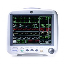 GE Dash 4000 Patient Monitor With ECG, SPO2 Pulse Oximetry NIBP, CO2, and Temperature  