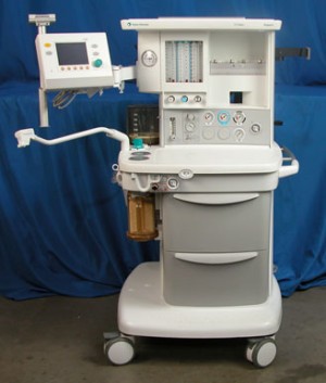 picture of ge 7100 s-5 aespire anesthesia work station