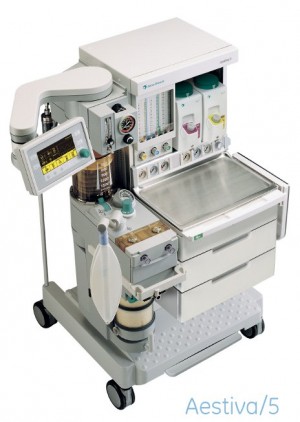 Datex-ohmeda Aestiva-5 Anesthesia Machine 7900 VENTILATOR