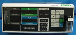 picture of datex 254 airway gas monitor