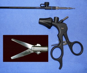 Bariatric 5mm Metzenbaum Scissors, Curved,