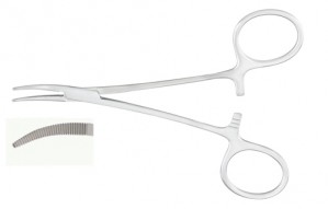 picture of Hartman Mosquito Forceps (New), 3.5in Curved