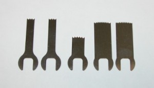 picture of 5 assorted blades for