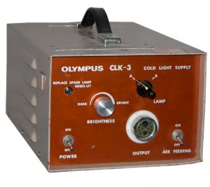 picture of olympus clk-3 cold light supply source