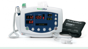 picture of welch allyn 53nt0-e1 vsm300 vital signs monitor
