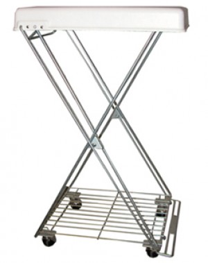 Folding Hamper Stand With Lid,