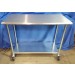 (New) WE Intrument Table With Shelf, 24in W x 48in L x 39in H