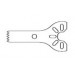 picture of oscillating-sagittal saw blade -thin-